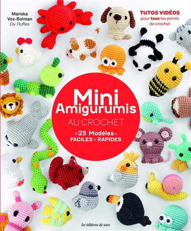 Couverture de Mini-amigurumis au crochet : 25 modèles faciles & rapides