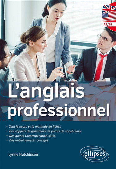 Couverture de L'anglais professionnel, niveau A2-B1