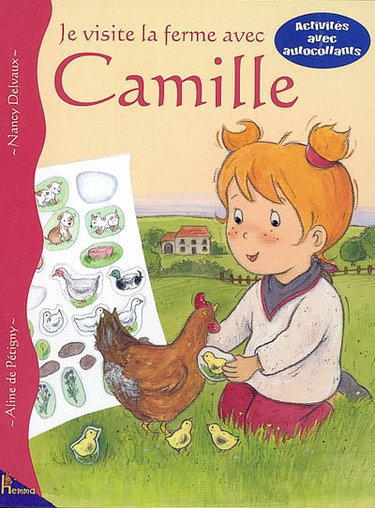 Couverture de Je visite la ferme avec Camille