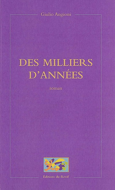 Couverture de Des milliers d'années