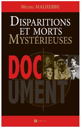 Couverture de Disparitions et morts mystérieuses : document