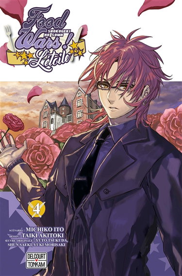 Couverture de Food wars. Vol. 4. Shokugeki no Sôma : l'étoile. Vol. 4