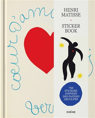 Couverture de Henri Matisse : sticker book : 760 stickers inspirés des papiers découpés
