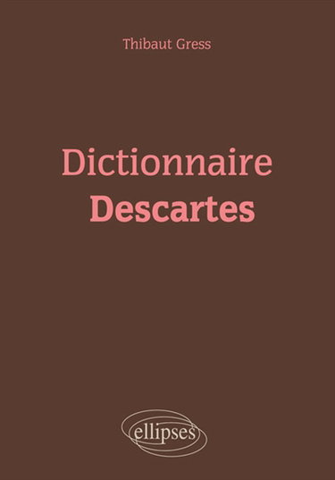 Couverture de Dictionnaire Descartes