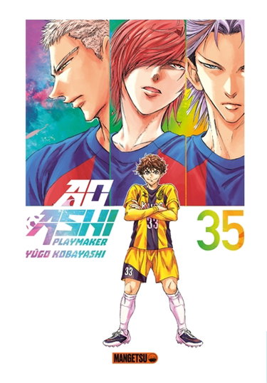 Couverture de Ao Ashi playmaker. Vol. 35
