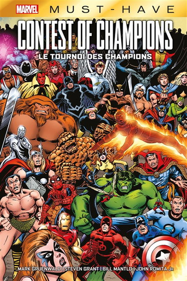 Couverture de Contest of champions. Le tournoi des champions