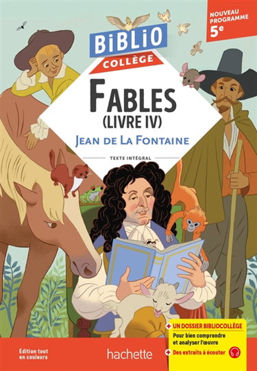 Couverture de Fables, livre IV