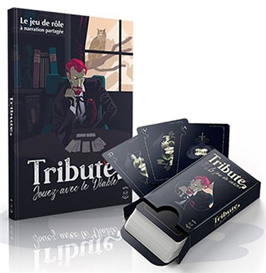 Couverture de Tribute : jouez avec le diable : le jeu de rôle à narration partagée