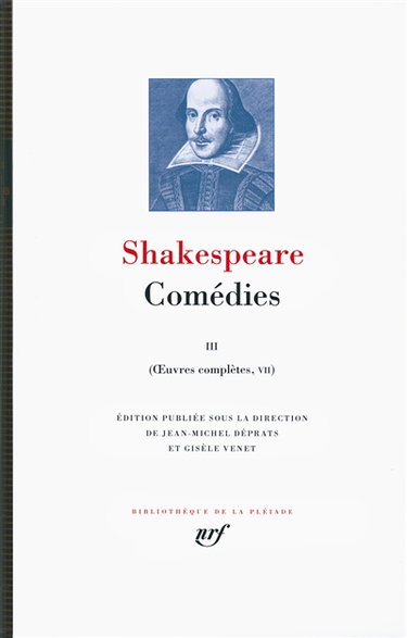 Couverture de Oeuvres complètes. Vol. 7. Comédies. Vol. 3