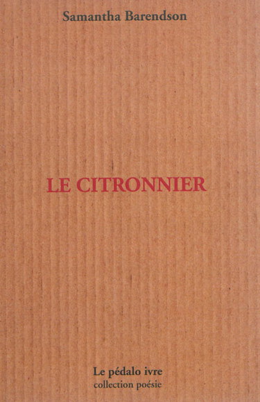 Couverture de Le citronnier