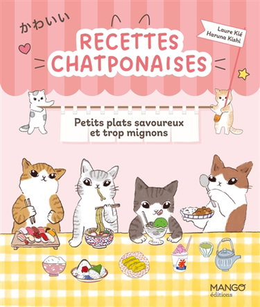 Couverture de Recettes chatponaises : petits plats savoureux et trop mignons