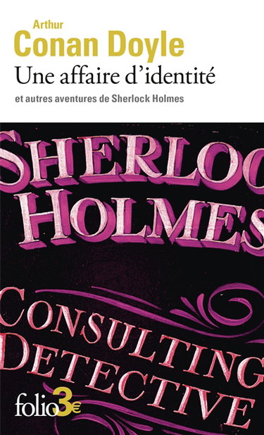 Couverture de Une affaire d'identité : et autres aventures de Sherlock Holmes
