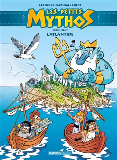 Couverture de Les petits Mythos présentent. L'Atlantide