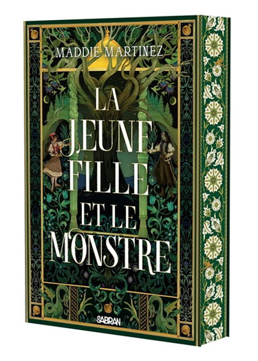 Couverture de La jeune fille et le monstre