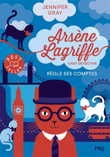 Couverture de Arsène Lagriffe : chat détective. Vol. 2. Arsène Lagriffe règle ses comptes