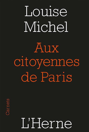 Couverture de Aux citoyennes de Paris