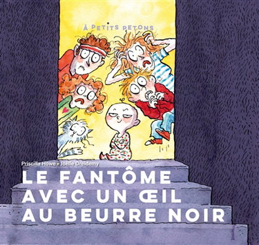 Couverture de Le fantôme avec un oeil au beurre noir