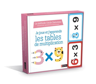 Couverture de Je joue et j'apprends les tables de multiplication