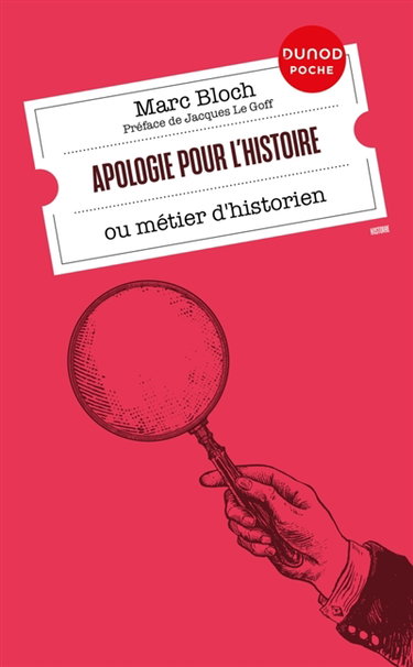 Couverture de Apologie pour l'histoire ou Métier d'historien