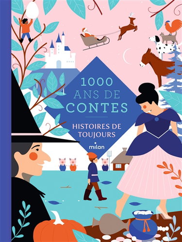 Couverture de 1.000 ans de contes : histoires de toujours