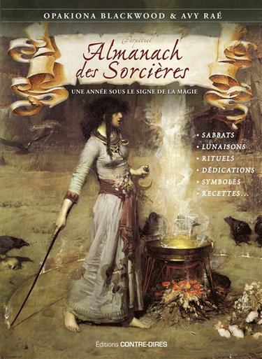 Couverture de Almanach des sorcières perpétuel : une année sous le signe de la magie
