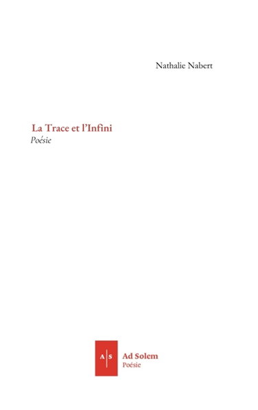 Couverture de La trace et l'infini