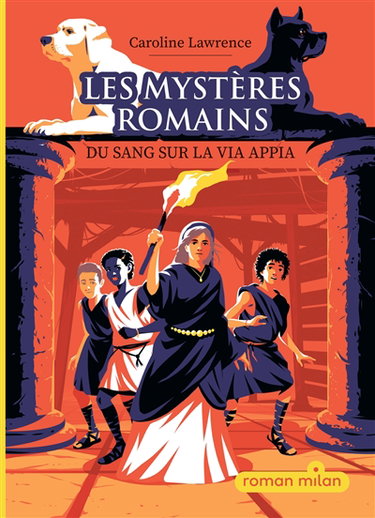 Couverture de Les mystères romains. Vol. 1. Du sang sur la via Appia