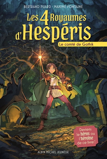 Couverture de Les 4 royaumes d'Hespéris. Vol. 2. Le comté de Gothik