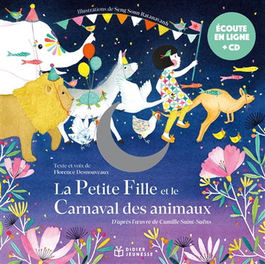 Couverture de La petite fille et le carnaval des animaux