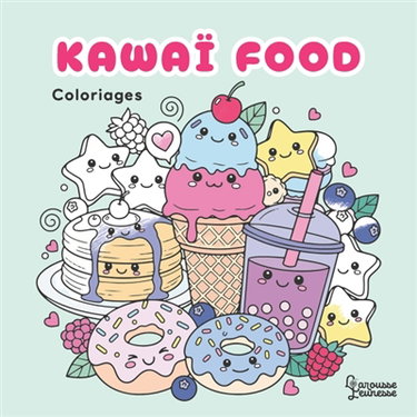 Couverture de Coloriages kawaï food