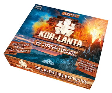 Couverture de Koh-lanta : une aventure explosive : escape box