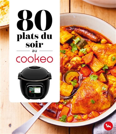 Couverture de 80 plats du soir au Cookeo