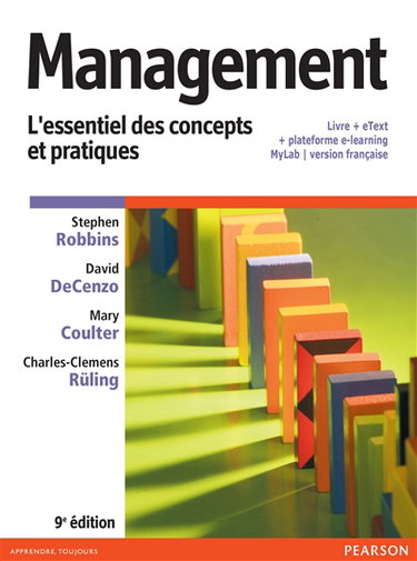 Couverture de Management : l'essentiel des concepts et des pratiques