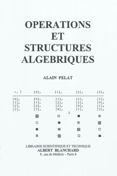Couverture de Opérations et structures algébriques