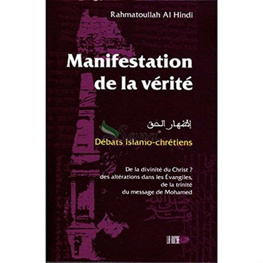 Couverture de Manifestation de la vérité : débats islamo-chrétiens