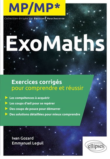 Couverture de Exomaths MP, MP* : exercices corrigés pour comprendre et réussir