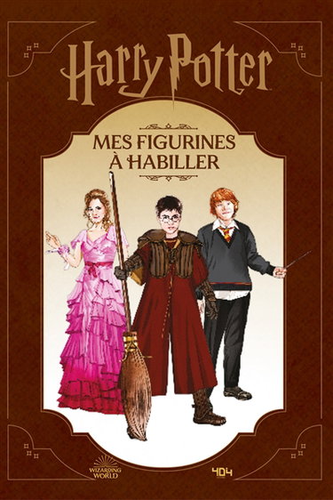 Couverture de Harry Potter : mes figurines à habiller : issus des films Harry Potter
