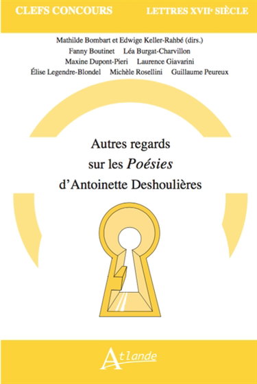 Couverture de Autres regards sur les Poésies d'Antoinette Deshoulières