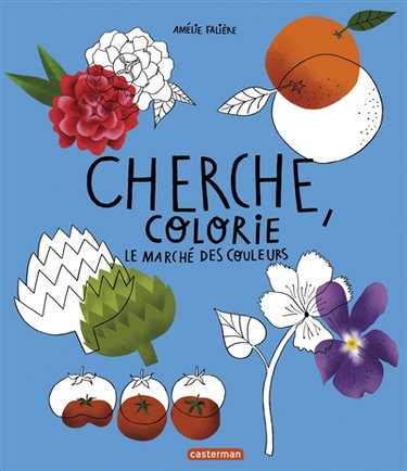 Couverture de Le marché des couleurs