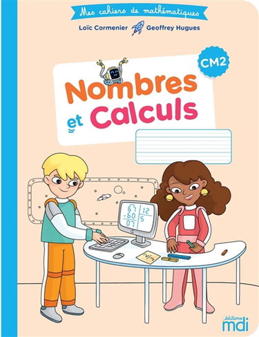 Couverture de Nombres et calculs, CM2