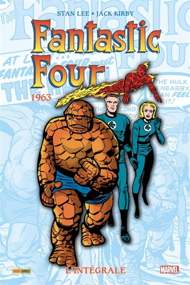 Couverture de Fantastic Four : l'intégrale. Vol. 2. 1963
