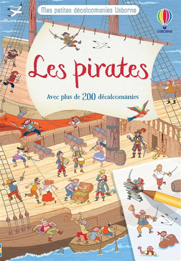 Couverture de Les pirates : avec plus de 200 décalcomanies