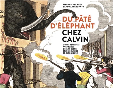 Couverture de Du pâté d'éléphant chez Calvin ou Les terribles aventures de Miss Djeck, star acclamée et capricieuse