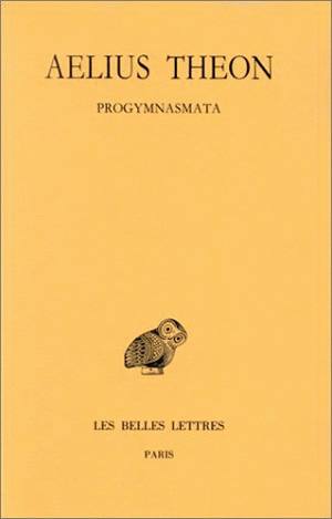 Couverture de Progymnasmata