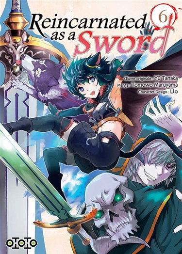 Couverture de Reincarnated as a sword. Vol. 6
