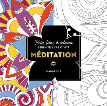 Couverture de Le petit livre de coloriages : Méditation