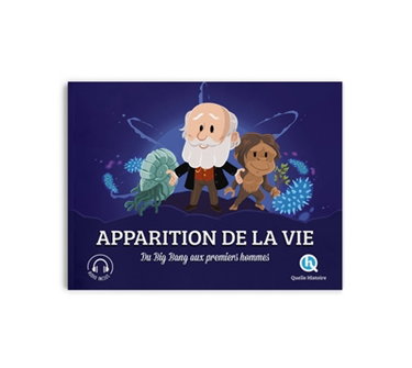 Couverture de Apparition de la vie : du big bang aux premiers hommes