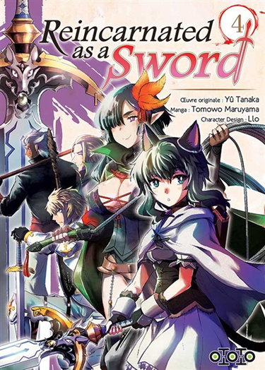 Couverture de Reincarnated as a sword. Vol. 4