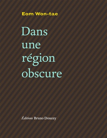 Couverture de Dans une région obscure