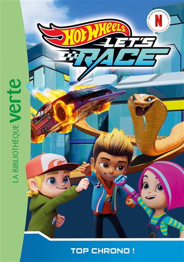 Couverture de Hot Wheels let's race. Vol. 8. Top chrono !